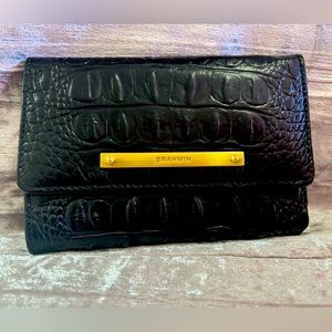 Brahmin black wallet